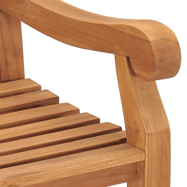 vidaXL Hagebenk 228 cm heltre teak