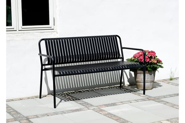 Ulkopenkki Gardeno 140 cm selkänojalla