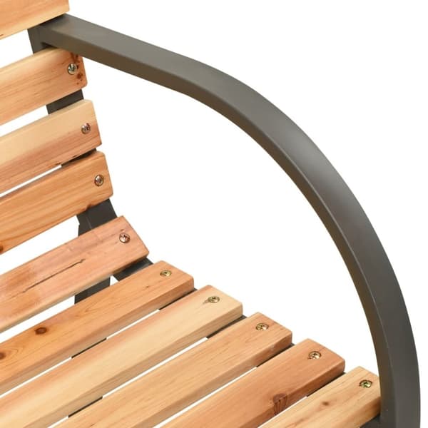 vidaXL Hagebenk for barn 81 cm kinesisk gran