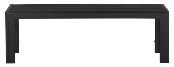 Ikky havebænk, 132 cm sort/sort.