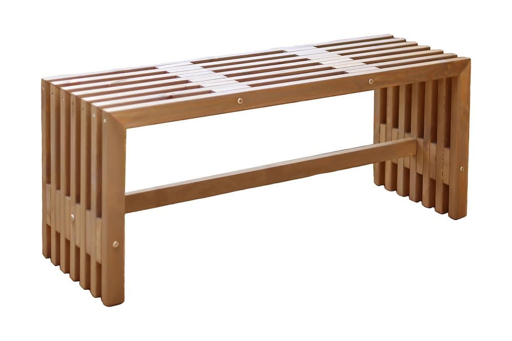 Khen Utebänk 110 cm Brun