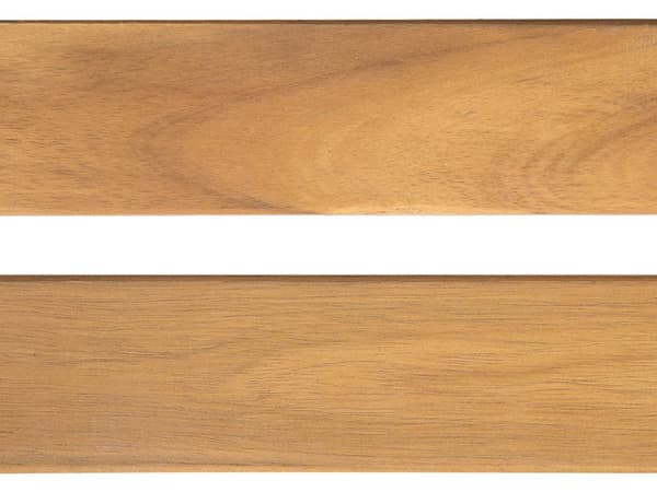 Hagebenk Lys Akasietre 160 cm Lamelldesign Utendørs Uteplass Rustikk Stil