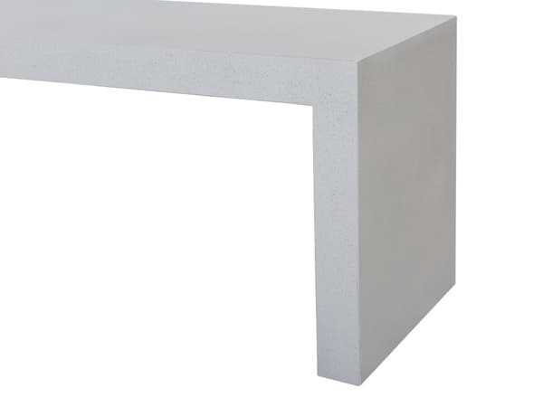 Hagebenk Hvit Betong 40 x 150 x 40 cm 3-Seters