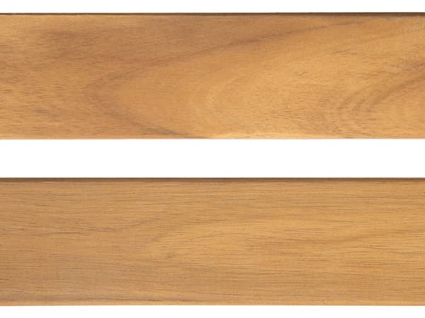 Hagebenk med pute marineblå Akasietre 120 cm Landlig Stil Hagemøbler Balkong Terrasse Hage