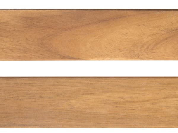 Hagebenk Lys Akasietre 180 cm Spaltedesign Utendørs Uteplass Rustikk Stil