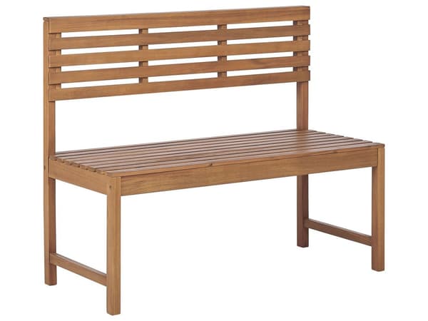 Utendørsbenk Akasietre 50 x 110 cm 2-seters Liten Uteplass Værbestandig