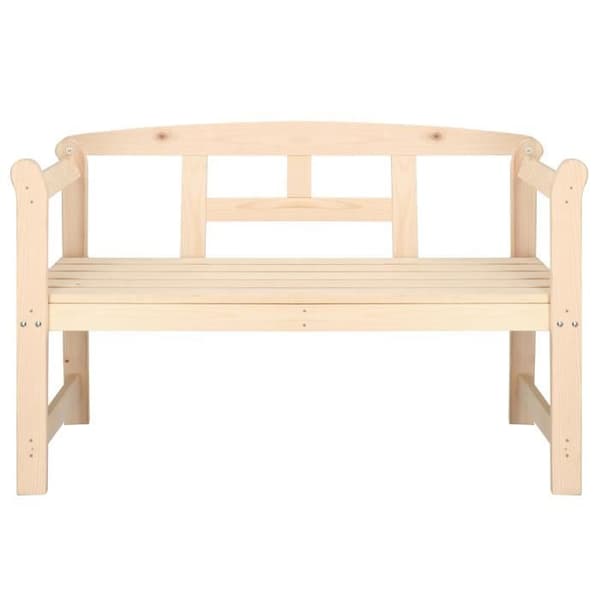 SPRINGOS® Trädgårdsbänk 119 cm x 45 cm x 78