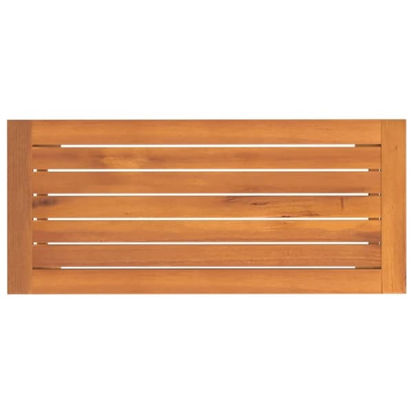 vidaXL Hagebenk 80x35x45 cm heltre akasie