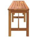 Miniatyrbilde 4 av 7: vidaXL Hagebenk 180x35x45 cm heltre akasie