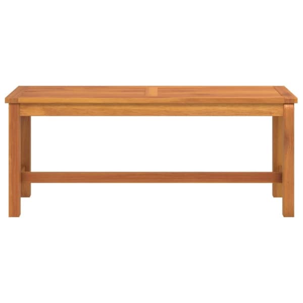 vidaXL havebænk 110x35x45 cm massivt akacietræ