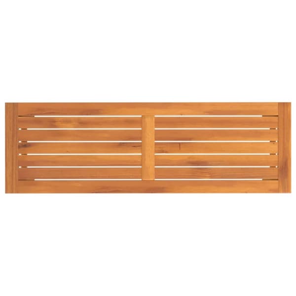 vidaXL havebænk 110x35x45 cm massivt akacietræ