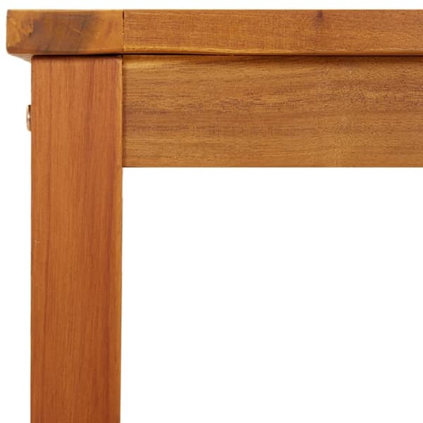 vidaXL havebænk 110x35x45 cm massivt akacietræ
