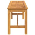 Miniatyrbilde 4 av 7: vidaXL Hagebenk 110 cm heltre akasie