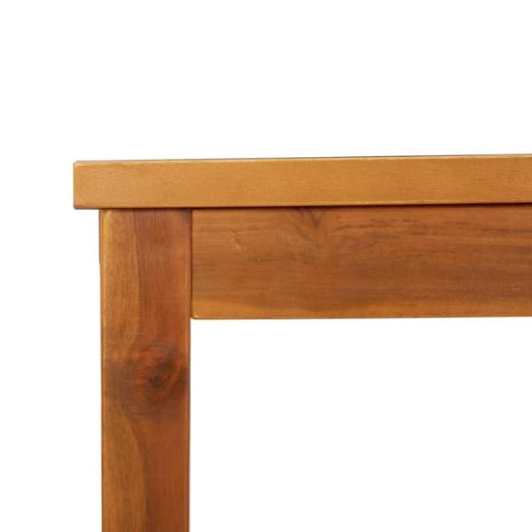 vidaXL Hagebenk 110 cm heltre akasie