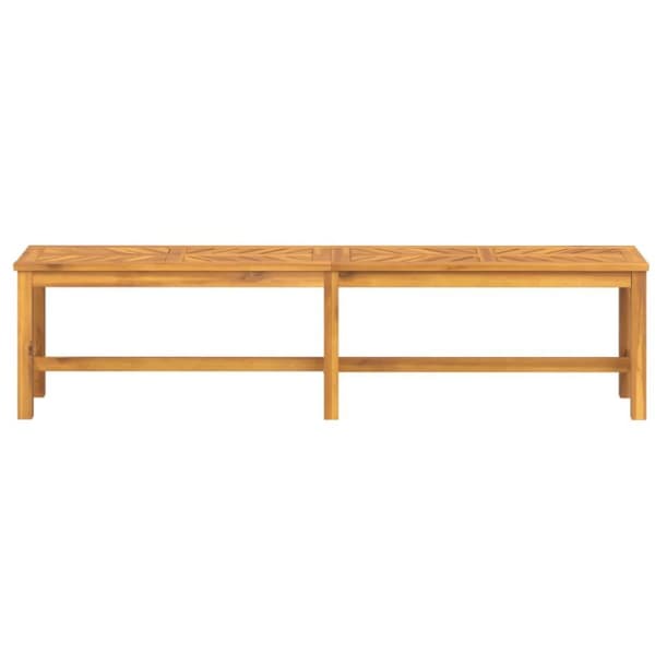 vidaXL Hagebenk 180 cm heltre akasie