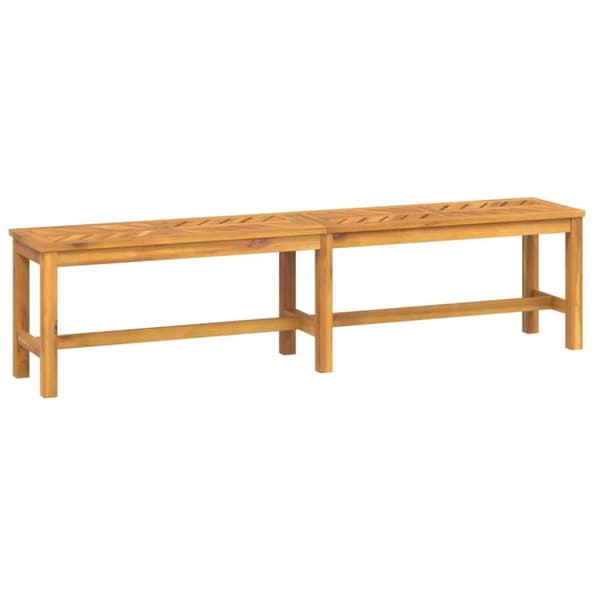 vidaXL Hagebenk 180 cm heltre akasie