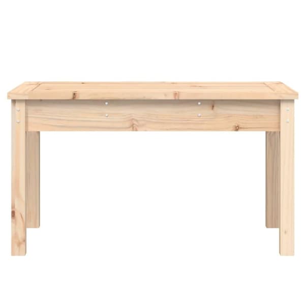 vidaXL Hagebenk 80x44x45 cm heltre furu