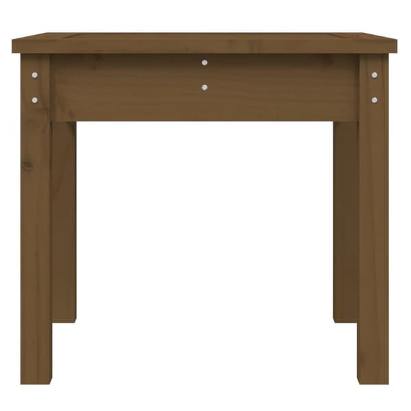 vidaXL Hagebenk honningbrun 50x44x45 cm heltre furu