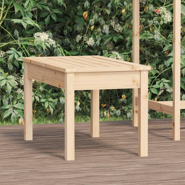 vidaXL Puutarhapenkki 80x44x45 cm täysi mänty