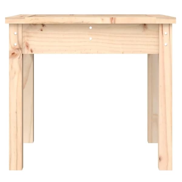 vidaXL havebænk 50x44x45 cm massivt fyrretræ