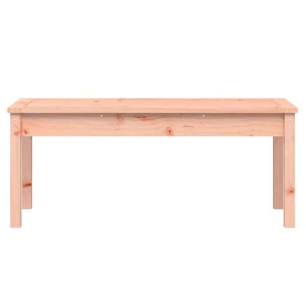 vidaXL havebænk 109x44x45 cm massivt douglasgran