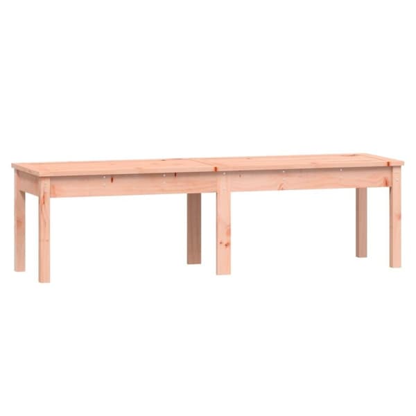 vidaXL 2-personers havebænk 159,5x44x45 cm massivt douglasgran