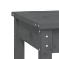 Miniatyrbilde 6 av 8: vidaXL Hagebenk 2 seter grå 159,5x44x45 cm heltre furu