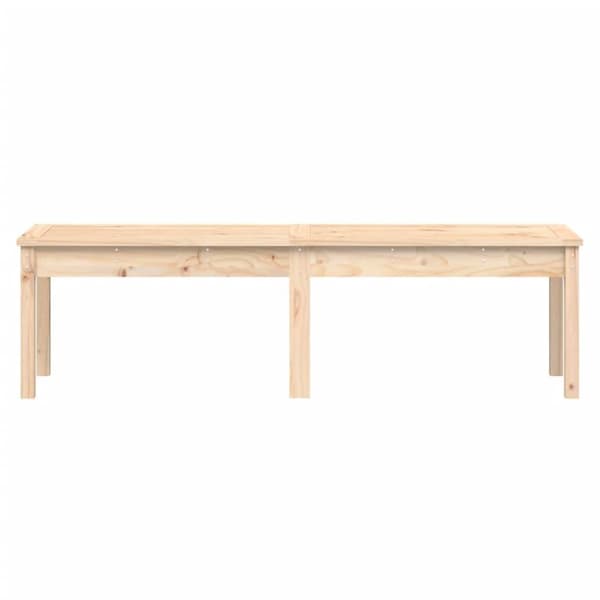vidaXL Hagebenk 2 seter 159,5x44x45 cm heltre furu