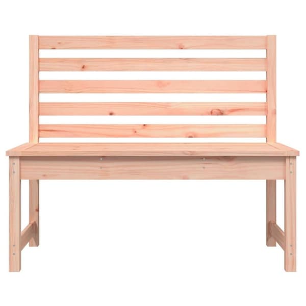 vidaXL havebænk 109 cm massivt douglasgran