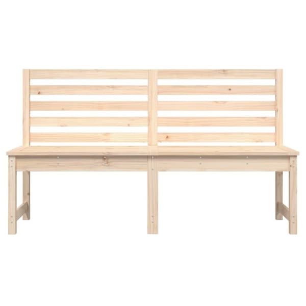 vidaXL Puutarhapenkki 157,5 cm täysi mänty