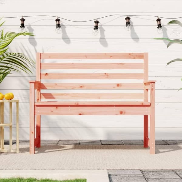 vidaXL havebænk 109x48x91,5 cm massivt douglasgran
