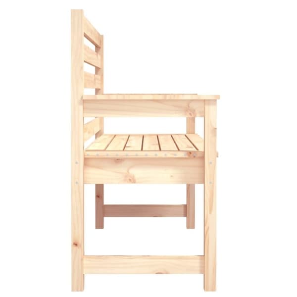vidaXL Hagebenk 109x48x91,5 cm heltre furu