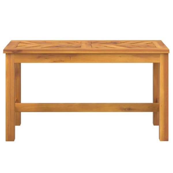 vidaXL Hagebenk 80 cm heltre akasie