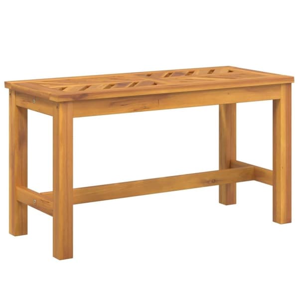 vidaXL Hagebenk 80 cm heltre akasie