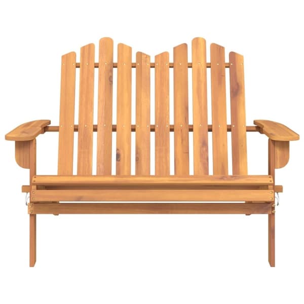 vidaXL Adirondack hagebenk 126 cm heltre akasie