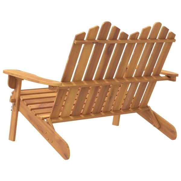 vidaXL Adirondack hagebenk 126 cm heltre akasie