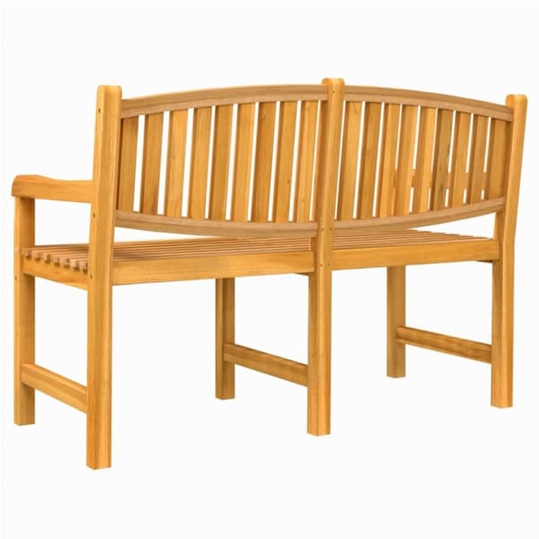 vidaXL Trädgårdsbänk 149,5x60x90 cm massiv teak