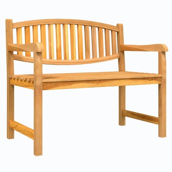 vidaXL Hagebenk 114x59x87 cm heltre teak