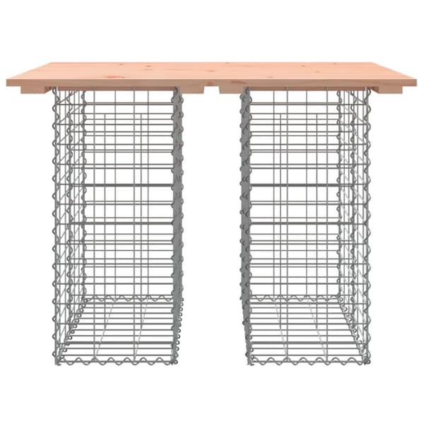 vidaXL Hagebenk gabiondesign 100x70x72 cm heltre douglasgran