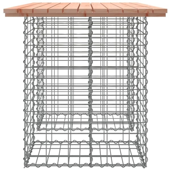 vidaXL Hagebenk gabiondesign 100x70x72 cm heltre douglasgran