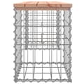 Pikkukuva 4 / 8: vidaXL Puutarhapenkki kivikori tyyli 103x31x42 cm täysi douglaskuusi