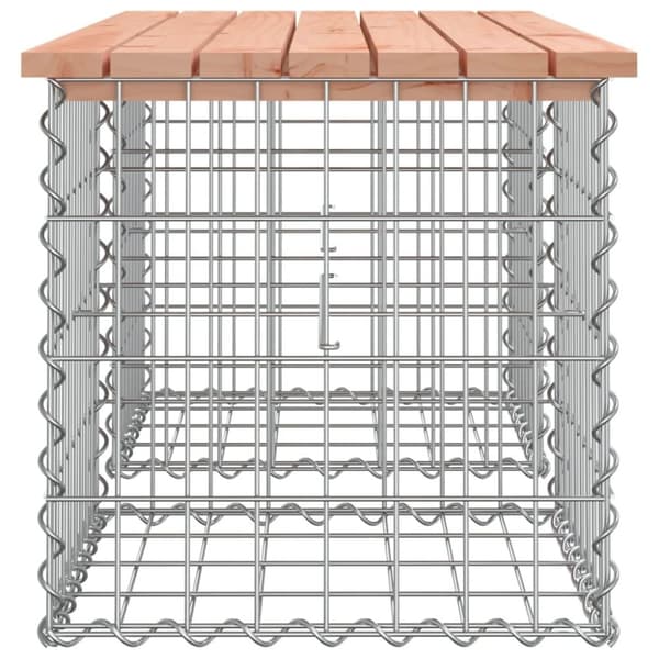 vidaXL Hagebenk gabiondesign 103x44x42 cm heltre douglasgran