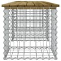 Pikkukuva 4 / 8: vidaXL Puutarhapenkki kivikori tyyli 203x44x42 cm kyllästetty mänty