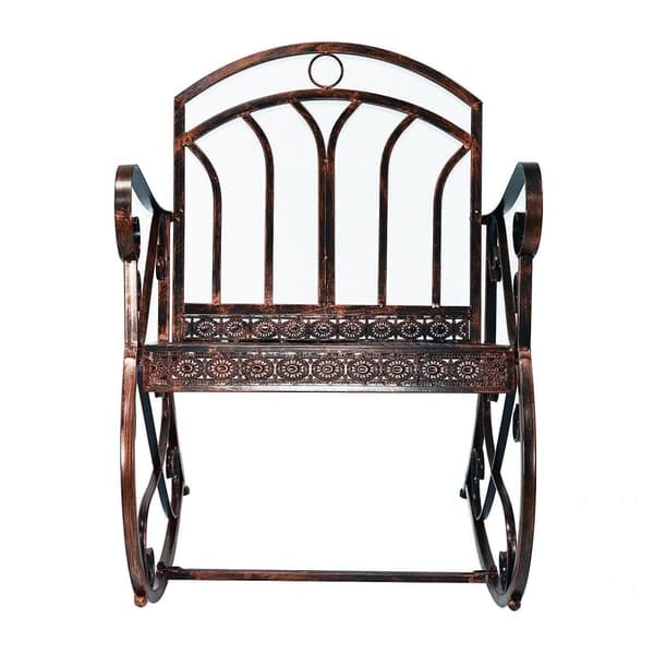 Rootz Swing - Puutarhakeinu - Puutarhapenkki - Metalli - 1-paikkainen - Pronssi - 61 x 79 x 90 cm