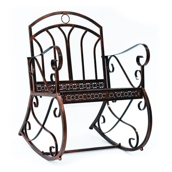 Rootz Swing - Puutarhakeinu - Puutarhapenkki - Metalli - 1-paikkainen - Pronssi - 61 x 79 x 90 cm