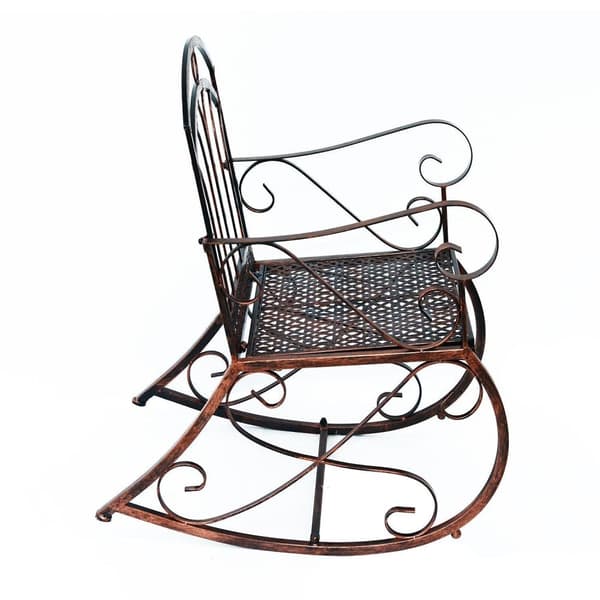Rootz Swing - Puutarhakeinu - Puutarhapenkki - Metalli - 1-paikkainen - Pronssi - 61 x 79 x 90 cm