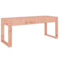 Miniatyrbilde 2 av 8: vidaXL Hagebenk 110x38x45 cm heltre douglasgran