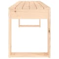 Miniatyrbillede 4 af 8: vidaXL havebænk 110x38x45 cm massivt fyrretræ