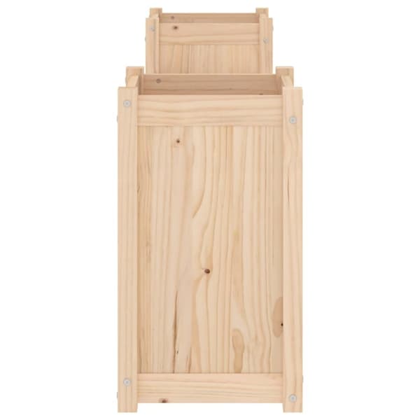 vidaXL Plantebenk 180x36x63 cm heltre furu