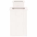Miniatyrbilde 5 av 9: vidaXL Plantebenk hvit 184,5x39,5x56,5 cm heltre furu